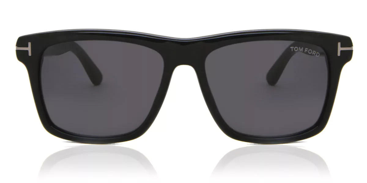 Tom Ford FT0906-N BUCKLEY-02 01A Men's Sunglasses Black Size 58 | SmartBuyGlasses Global