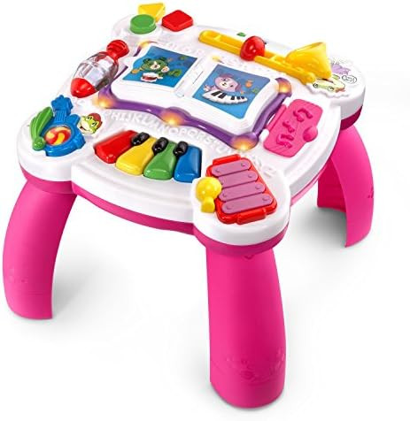 LeapFrog Learn and Groove Musical Table (Frustration Free Packaging), Pink | Amazon (US)
