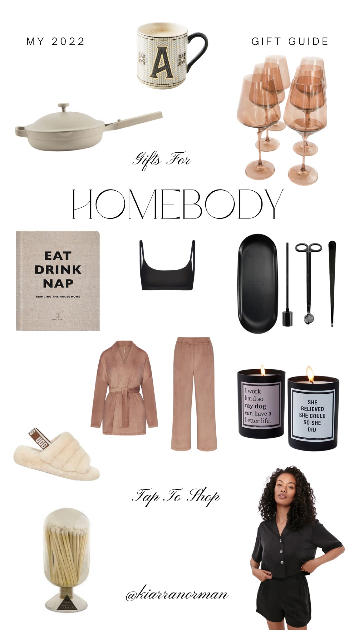 truly obsessed with every item on this list. I love my alone time at home and all of these items are both luxe and cozy for the ultimate homebody. 

#LTKhome #LTKHoliday #LTKGiftGuide