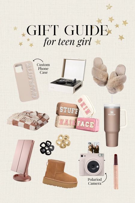 Gift Guide: For teen girls

Teenagers, girl gifts, daughter gift ideas 

Phone case, slippers, record player, throw blanket, toiletry bags, Stanley cup, mirrors, hair clips, Polaroid camera, lip balm, Ugg boots 

#LTKSeasonal #LTKHoliday #LTKGiftGuide