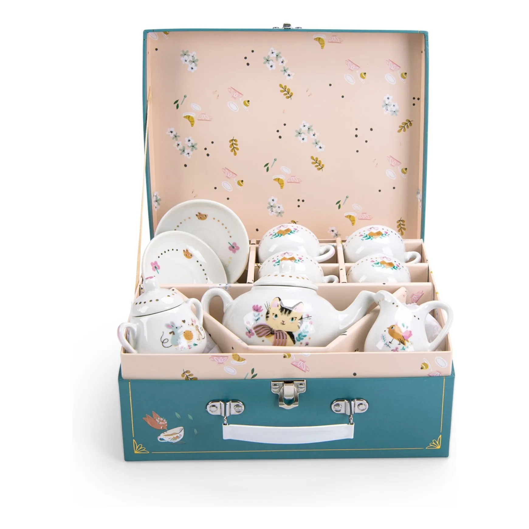 Les Parisiennes tea set suitcase | Smallable