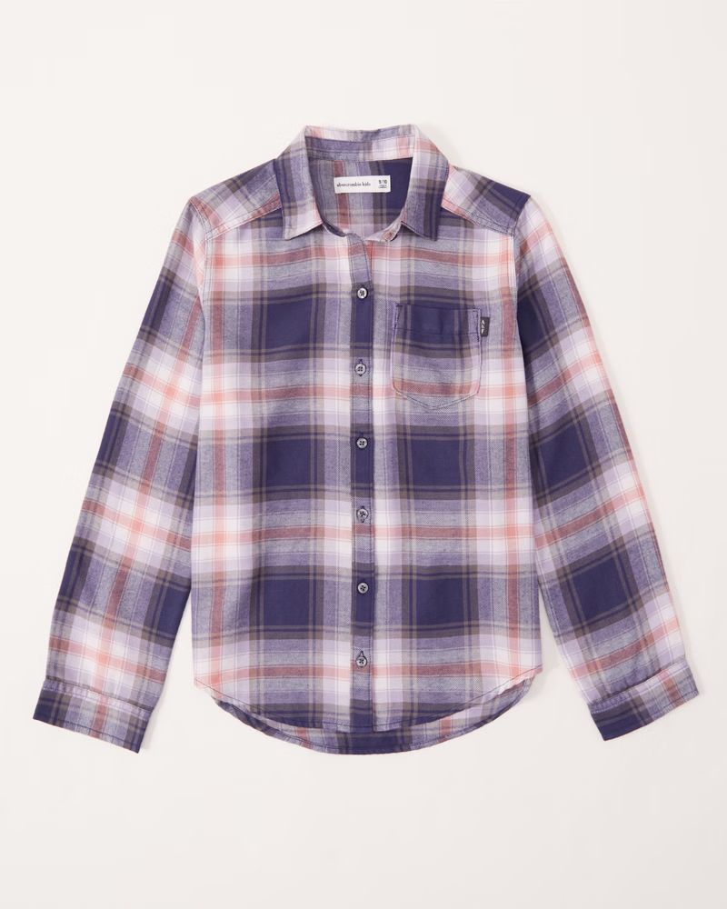 girls classic flannel | girls | Abercrombie.com | Abercrombie & Fitch (US)