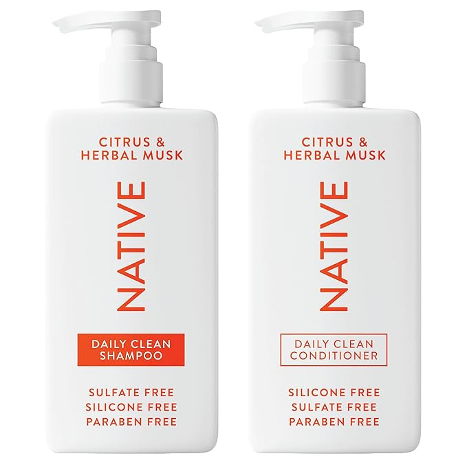 Native Shampoo and Conditioner contain Naturally Derived Ingredients | All Hair Types, Color & Tr... | Amazon (US)