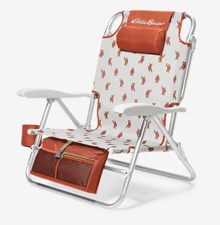 Beach chair with backpack straps from Eddie Bauer now 50% off! #summer 

#LTKsalealert #LTKFind #LTKSeasonal