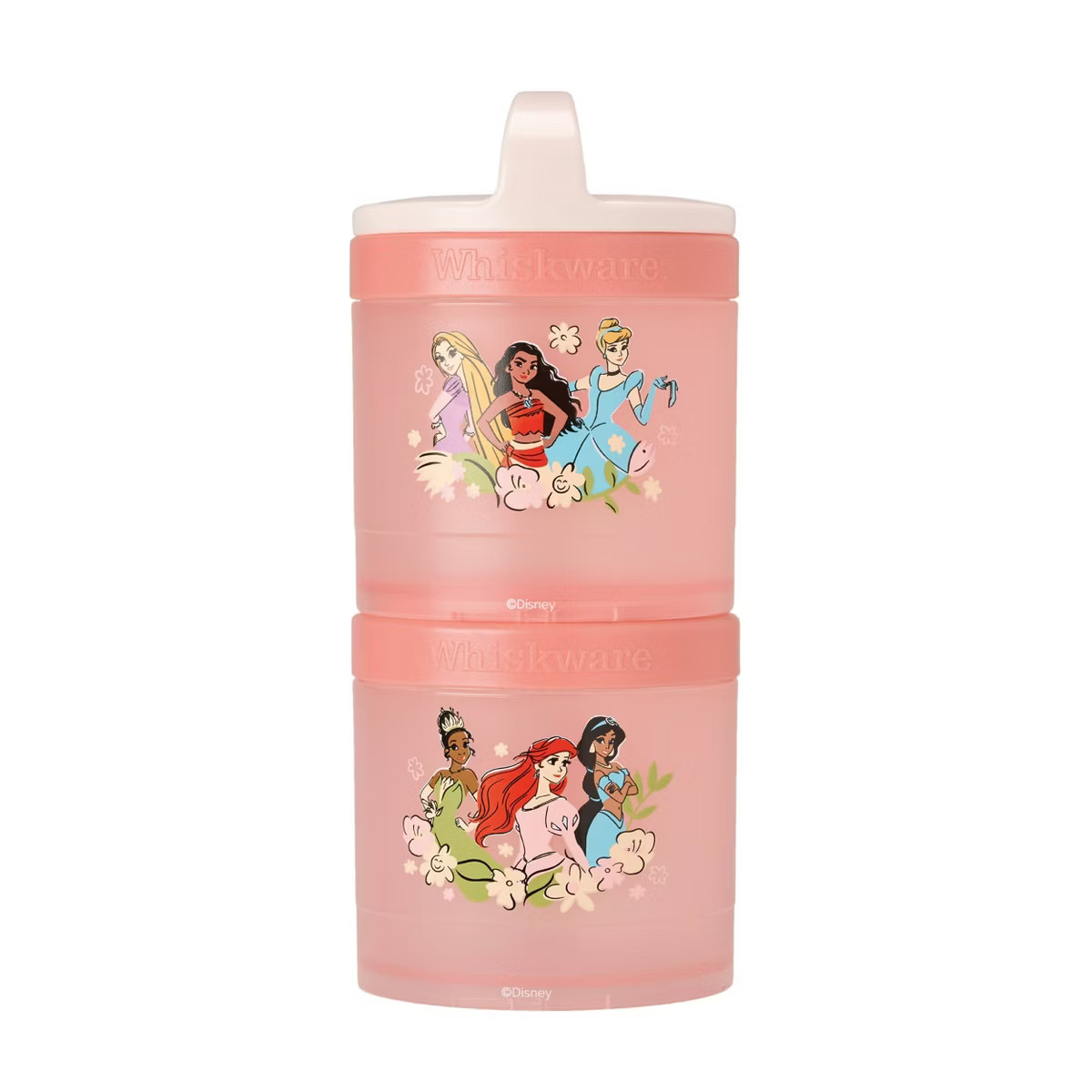 Whiskware Stackable 2 Food Storage Jar Snack Pack - Disney Princess | Target