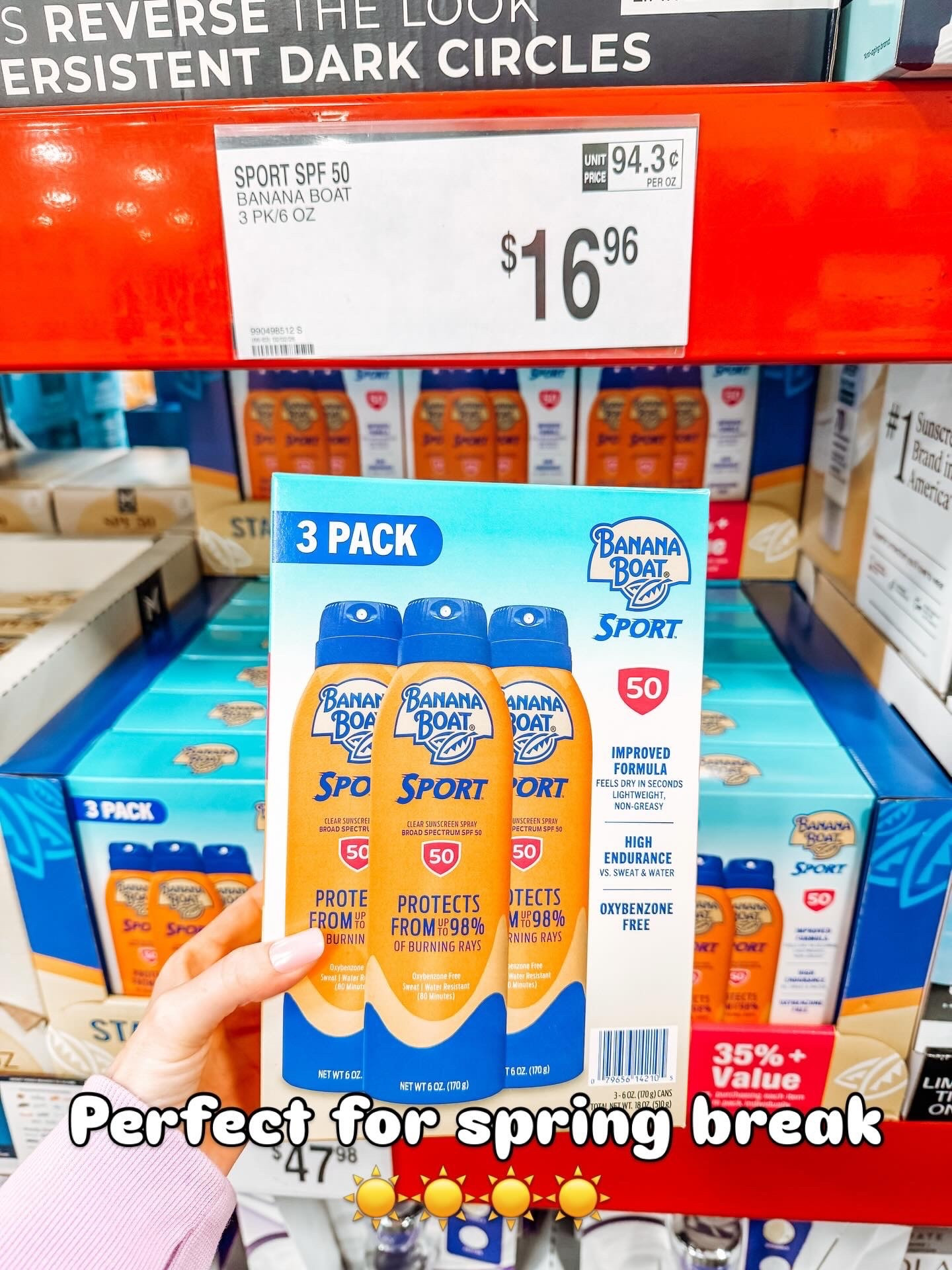 Awesome sunscreen prices! Perfect stock up for spring break ☀️

#LTKSpringSale #LTKTravel #LTKmomlife