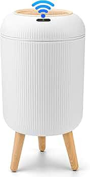 Pukomc Smart Sensor Wastebasket, Convenient and Hygienic Easy to Use, Technology Sensor Waterproo... | Amazon (US)