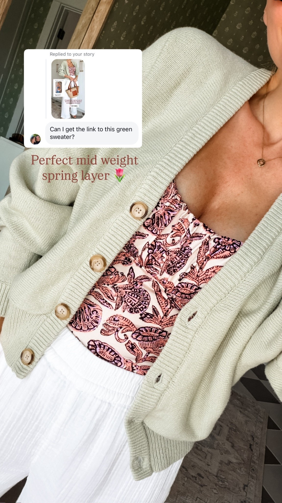 Obsessed with this color for spring! Made the perfect layer for a cooler beach day! Wearing M in the swimsuit & S in the cardigan. 

Loverly Grey, Loft, light green cardigan, women’s swim, one piece swim, resortwear 

#LTKootd #LTKSwim #LTKTravel