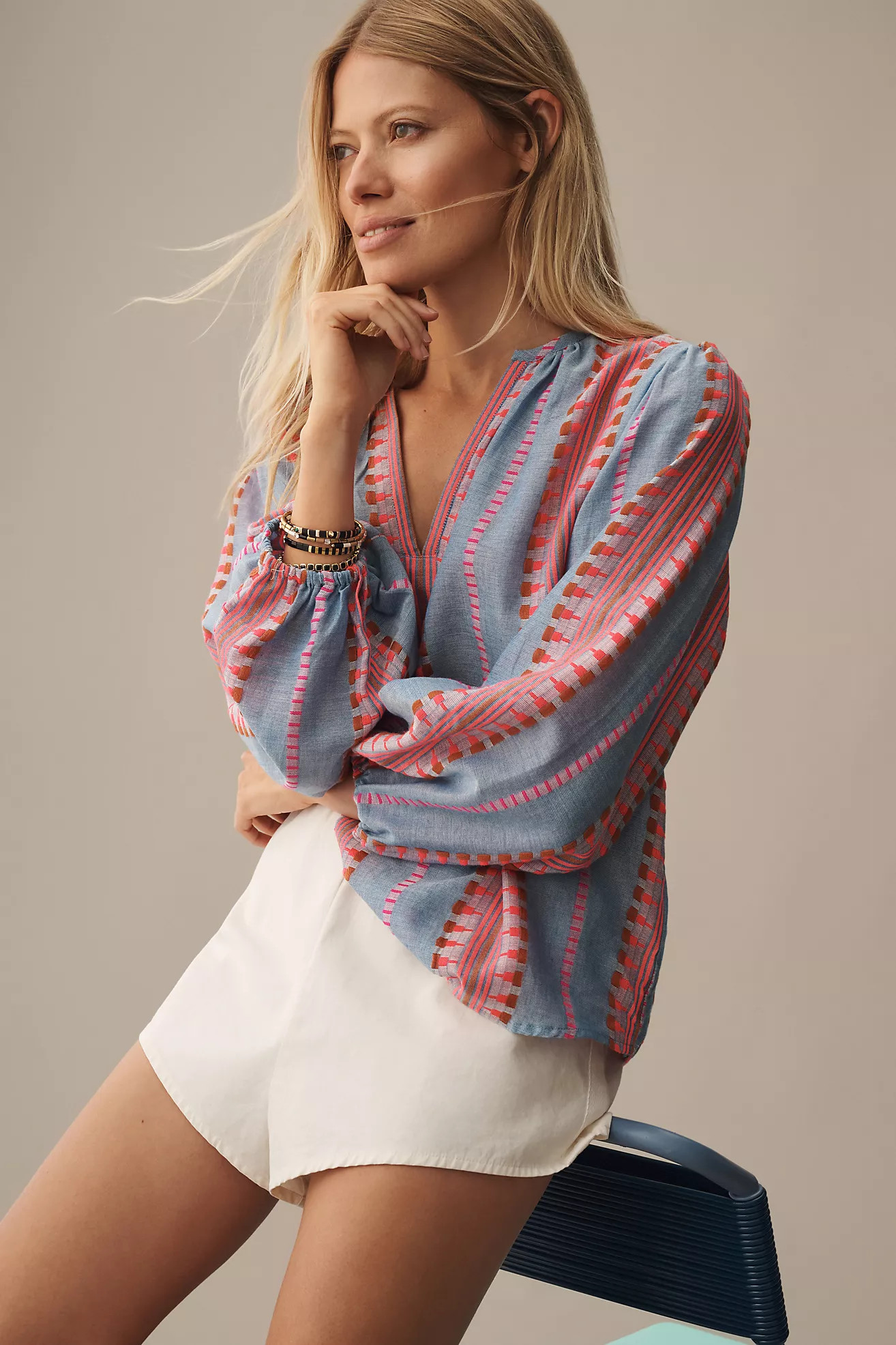 Velvet by Graham & Spencer Isla Blouse | Anthropologie (US)