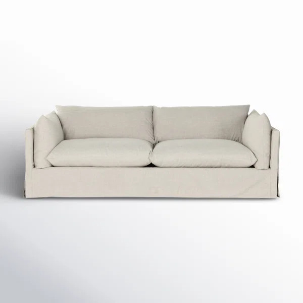 Nadia 90.5'' Slipcovered Sofa | Wayfair North America