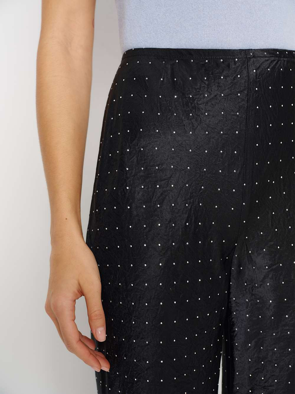 Gale Satin Mid Rise Bias Pant | Reformation (Global)