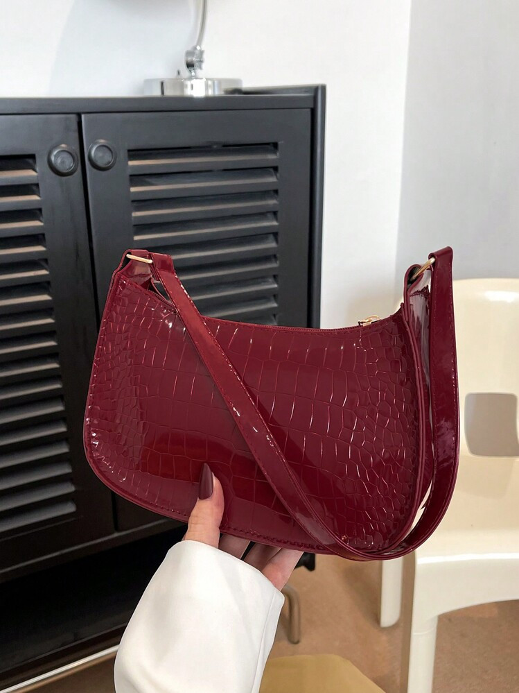 Burgundy bag  | SHEIN