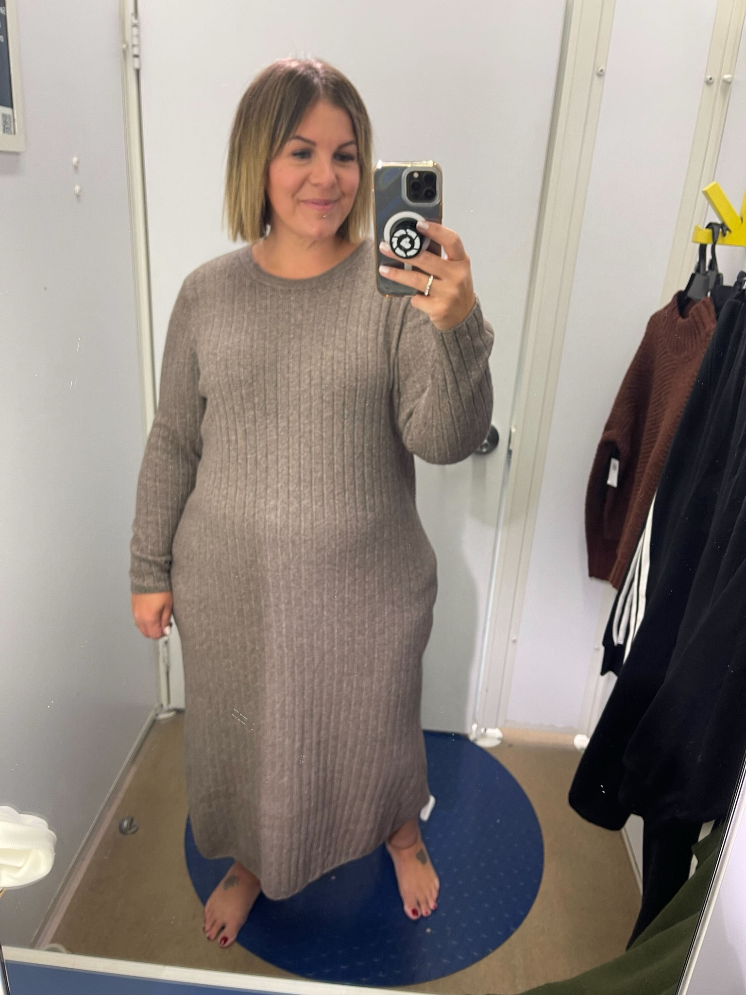 Old Navy sweater dress on sale! This ribbed dress is perfect for workwear or Thanksgiving Day outfit. 

#LTKSaleAlert #LTKSeasonal #LTKStyleTip