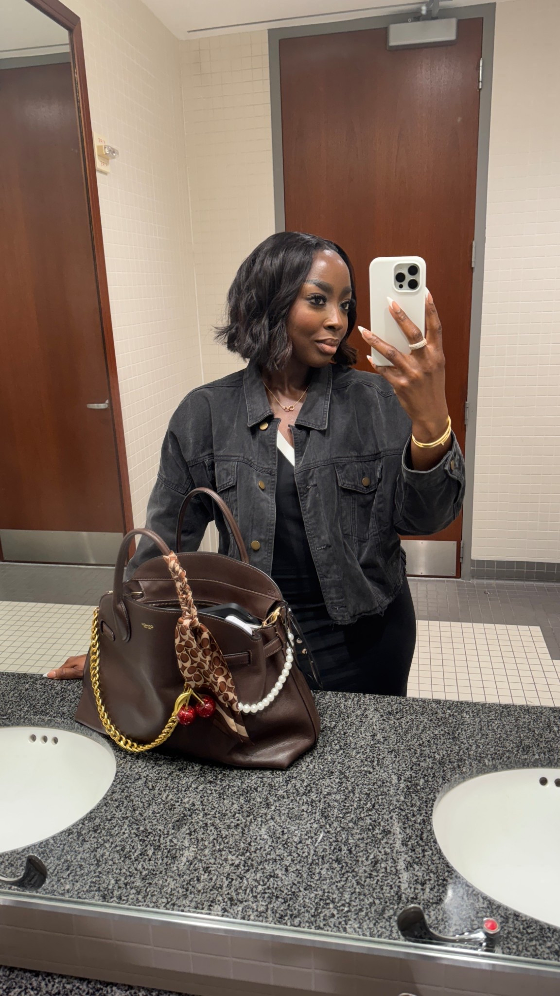 Half of my OOTD includes my Coach empire 40 bag, which fits so much. I have realized that I am a top handle bag, kinda girl!

#LTKStyleTip #LTKBeauty #LTKItBag
