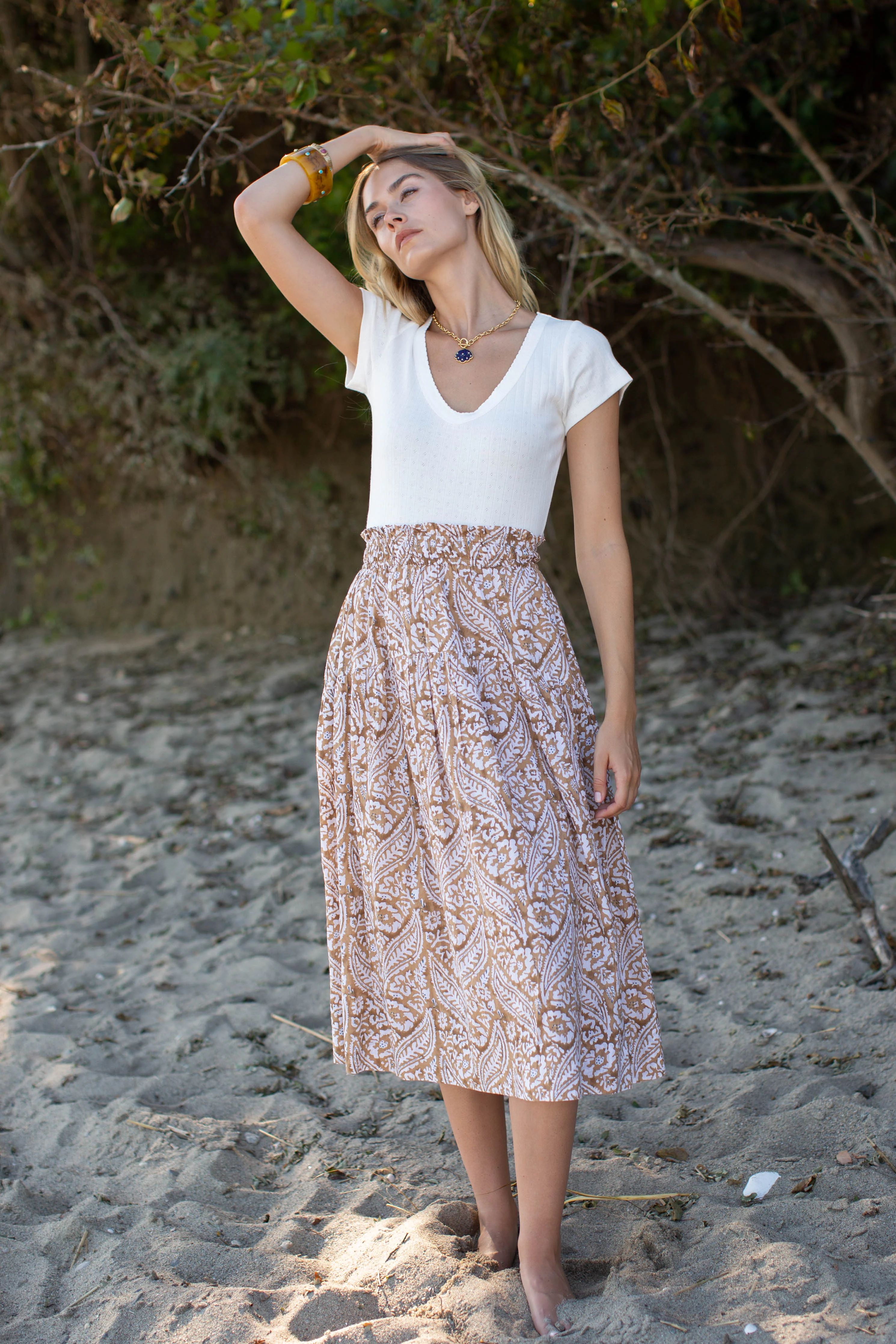 Louisa Skirt - Limoges Tinsel | Marea