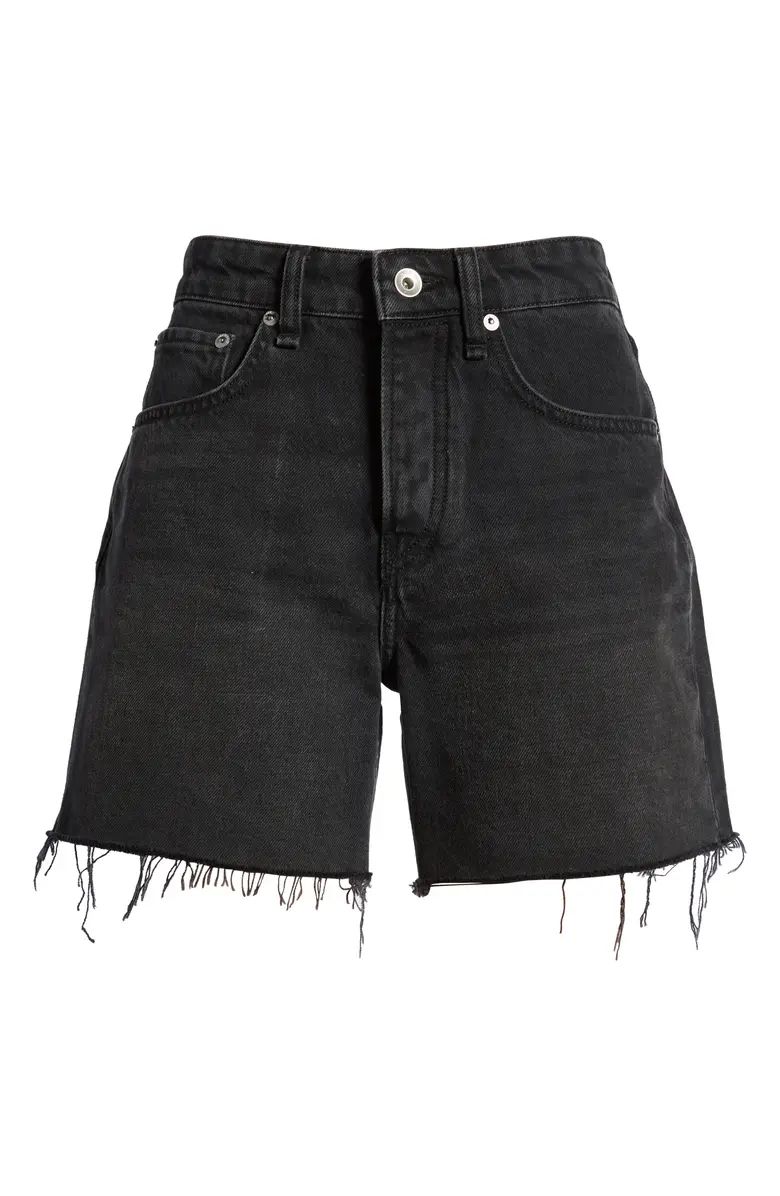 rag & bone Rosa Nonstretch Denim Cutoff Shorts | Nordstrom | Nordstrom