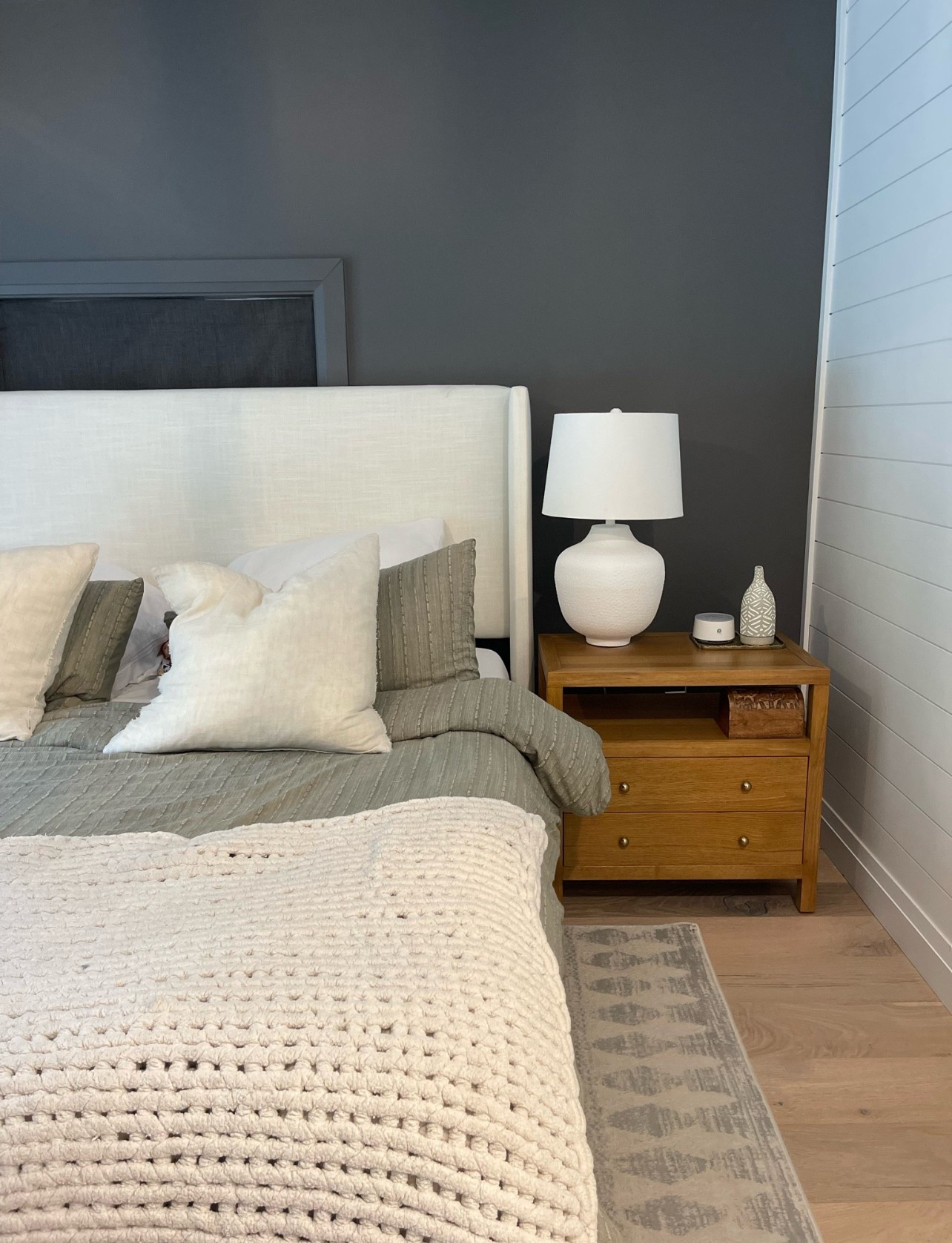 Primary bedroom from Wayfair on Sale! 

Wayfair sale, Wayfair, Wayfair Canada, Celine dresser, Celine nightstand, real wood night stand, viral Tilly bed, upholstered bed, boucle bed

#LTKOver40 #LTKHome #LTKSaleAlert