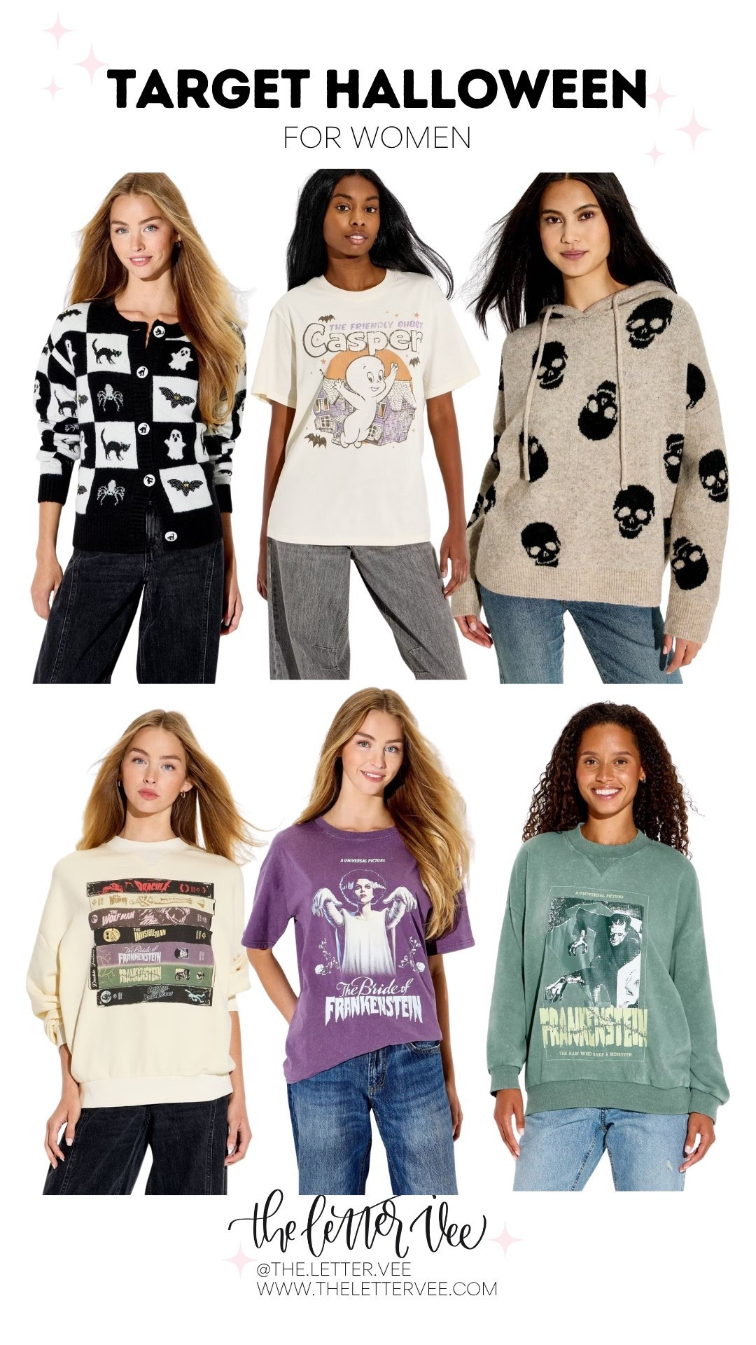 Target Halloween Tops and Sweaters for Women

The Letter Vee / Halloween Outfit / Target Style

#LTKSeasonal #LTKMidsize #LTKootd