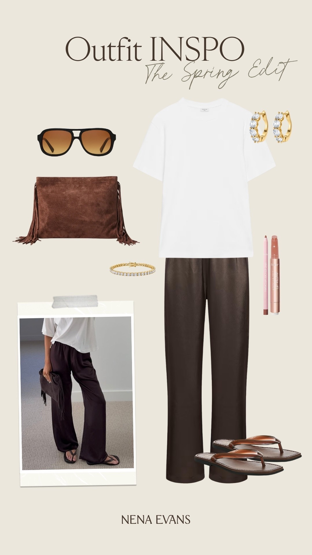 Spring outfit inspo 🤎

spring outfit, spring style, spring fashion, casual outfit, mom outfit, postpartum outfit, date night outfit, dinner outfit, satin pants 

#LTKSeasonal #LTKmomlife