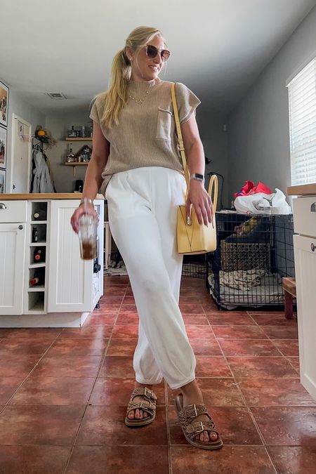 This viral lounge set is worth the hype! 🙌🏼 Not only is it super chic, but so cozy and soft! I love the cap sleeves for an easy summer outfit for surviving the AC! Wearing a M

#LTKFindsUnder50 #LTKMidsize #LTKTravel