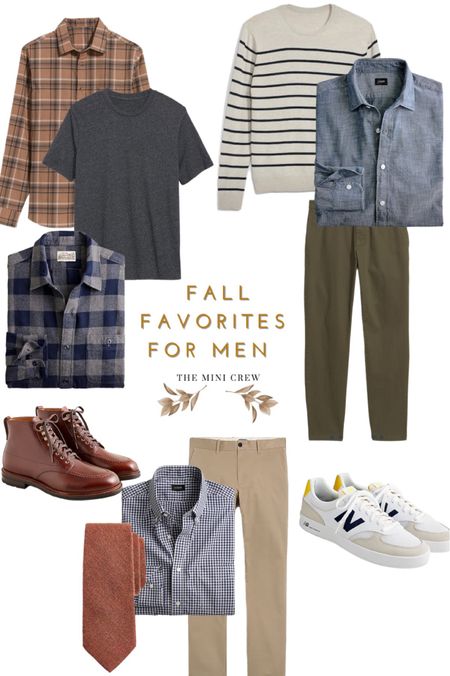 Fall picks for men - warm flannels, lightweight sweaters and dress shirts 

#LTKmens #LTKfamily