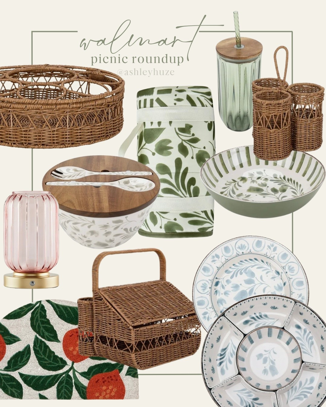 Walmart + better homes & gardens picnic roundup! 

#LTKParties #LTKSeasonal #LTKSaleAlert