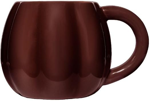Sweet Water Decor Pumpkin Coffee Mug, 19oz Brown Ceramic Fall Mug, Cozy Autumn Home Decor Drinkware for Coffee, Tea & Cider, Microwave & Dishwasher Safe, Fall Gift for Women & Hostess | Amazon (US)