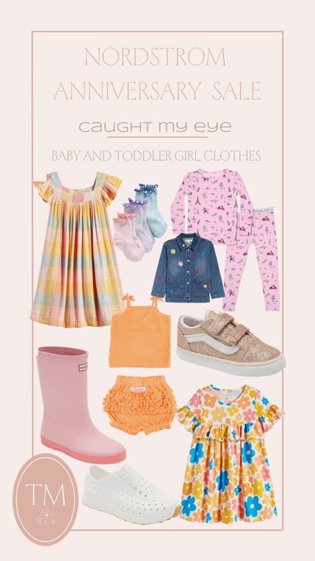 Nordstrom Anniversary Sale: caught my eye baby and toddler girl clothes edition. 🤍

Dresses, onesies, socks, pjs and more that I have my eye on for both of my sweet girls. 💗

#LTKkids #LTKxNSale #LTKbaby