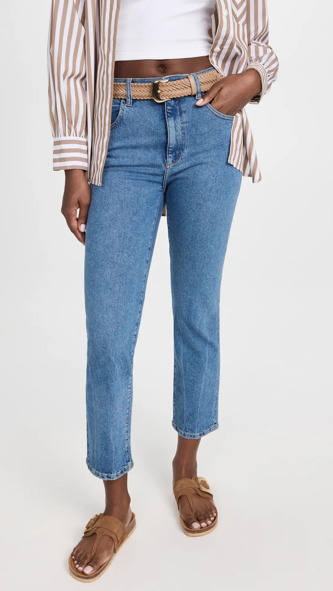 DL1961 Patti Straight High Rise Vintage Ankle Jeans | Shopbop | Shopbop