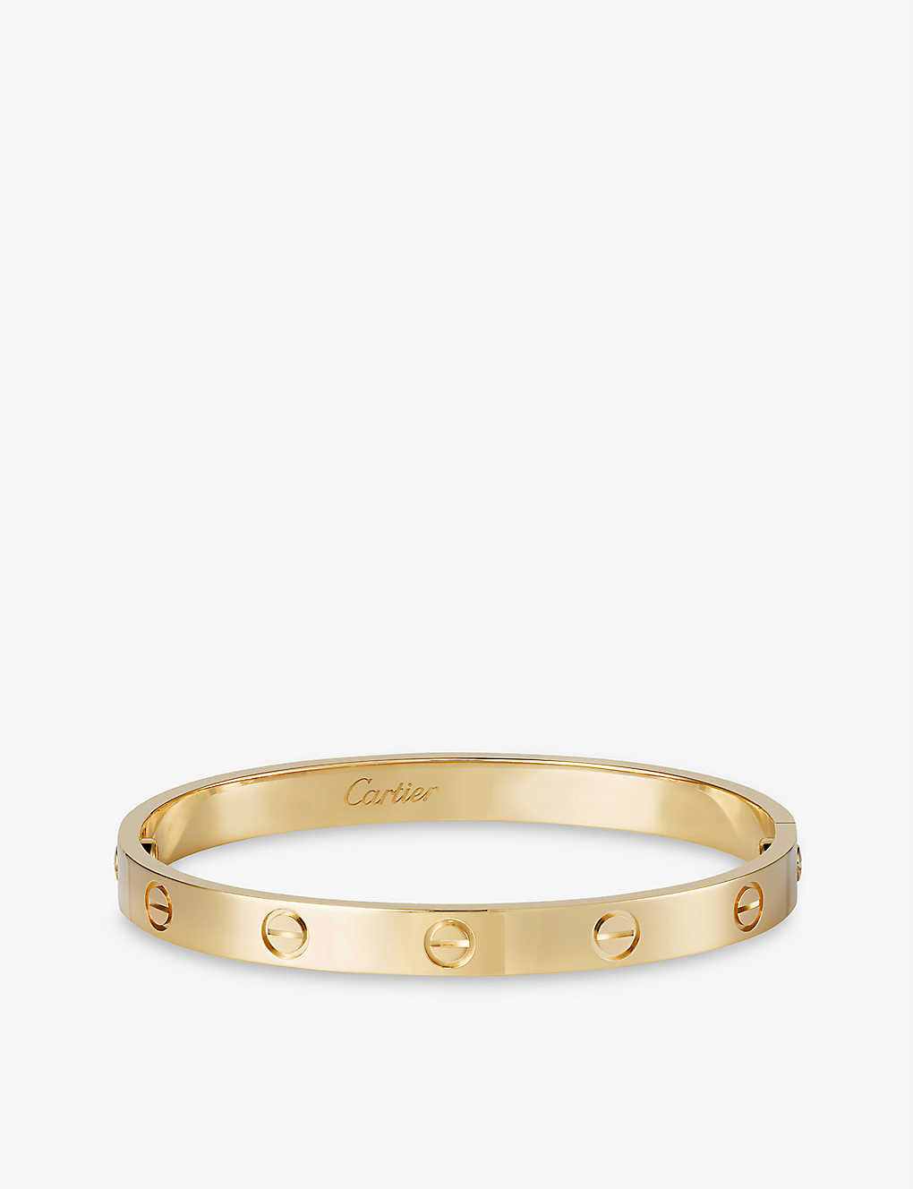 LOVE 18ct yellow-gold bracelet | Selfridges
