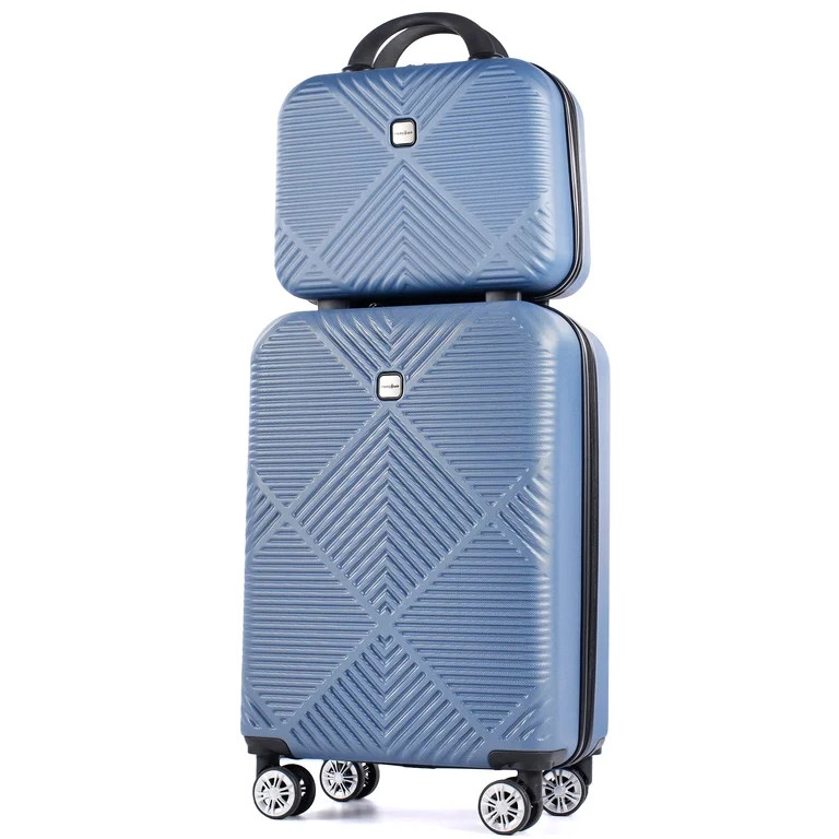 Tripcomp Luggage Sets 2 Piece Suitcase Set (14/20/)Hardside Suitcase with Spinner Wheels Lightwei... | Walmart (US)
