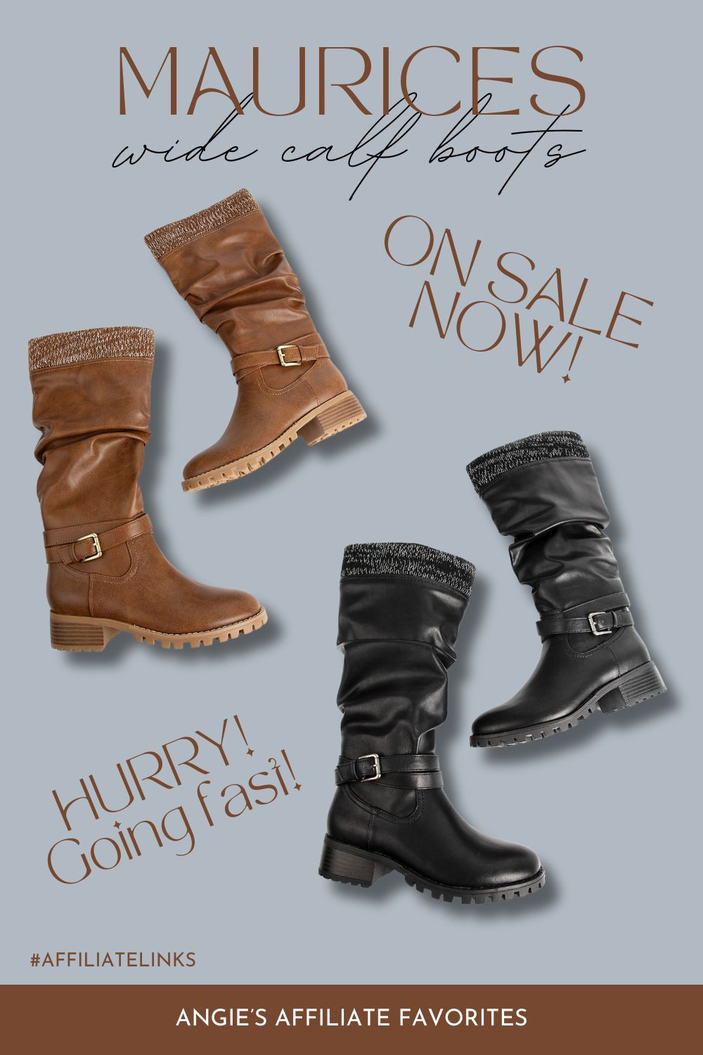 Check out these wide calf boots at Maurices! These are so cute! They are ON SALE right now, but they are going fast! HURRY!  

 #LTKCyberWeek #LTKGiftGuide #LTKSeasonal