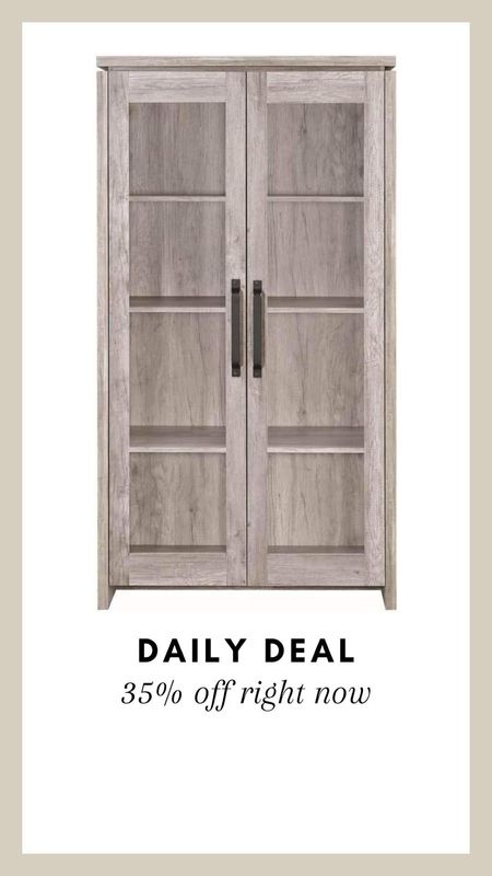 Amazon daily deal! Check out this great storage cabinet option that mixes industrial and coastal elements for a cozy feel. 35% off today!

Coaster Home, Amazon home, home decor, storage options, wood furniture, driftwood, grey driftwood, 2-door tall cabinet, living room, bedroom, dining room, living spaces, wooden furniture, modern elements, sale alert, glass doors, removable shelving, beach chic, antique black hardware 

#LTKsalealert #LTKstyletip #LTKhome