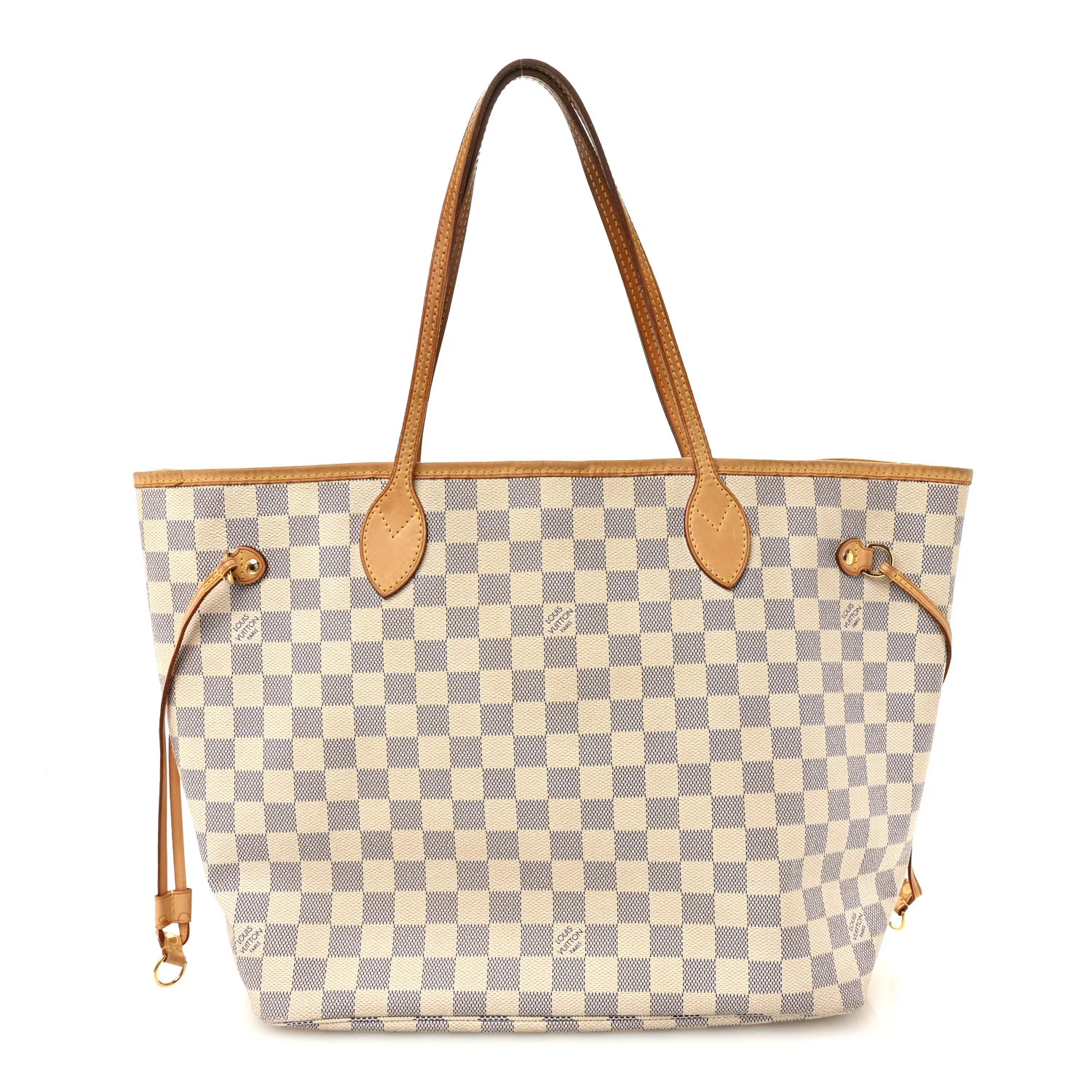Damier Azur Neverfull MM | FASHIONPHILE (US)