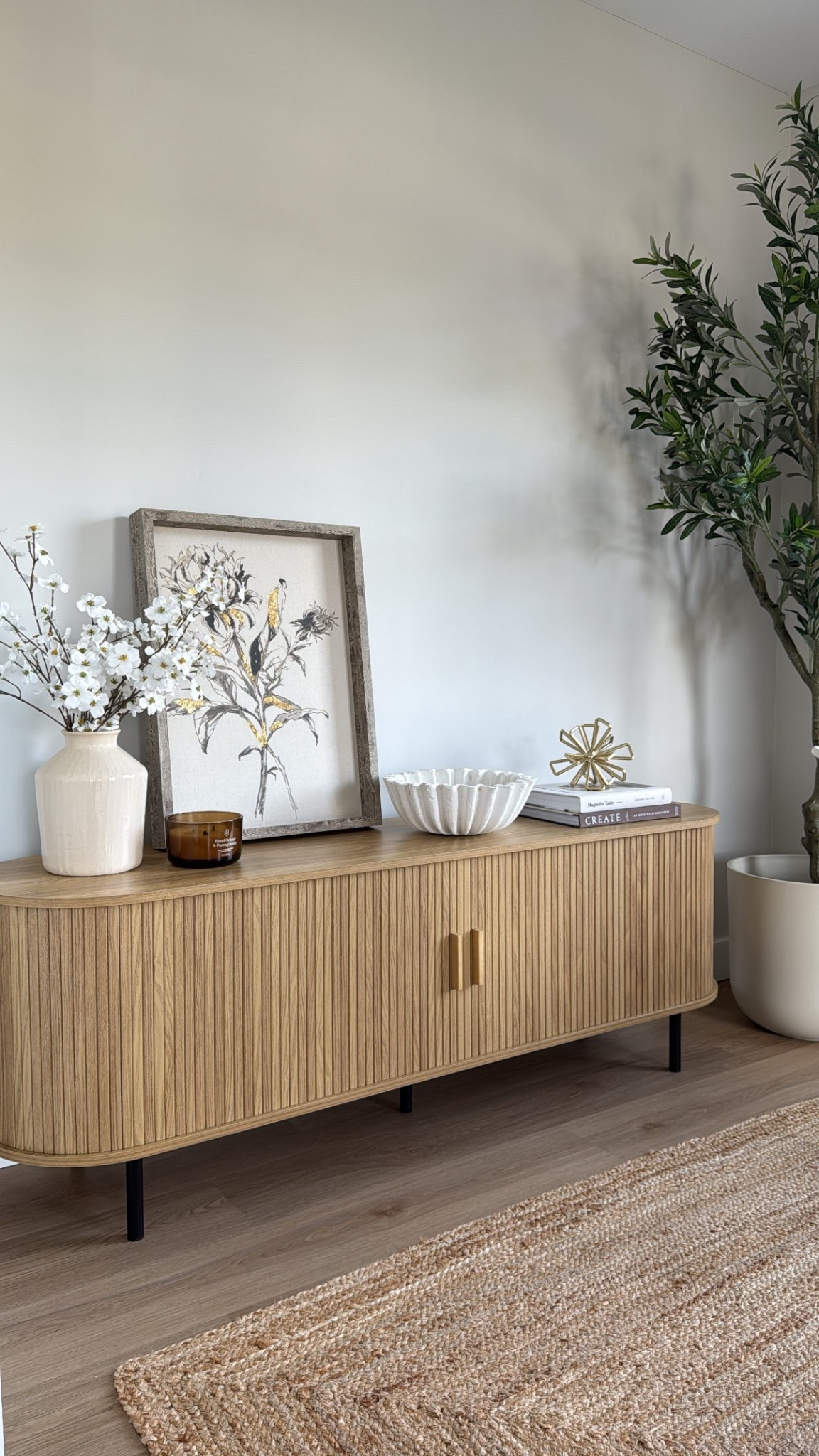 Amazon Fluted Console