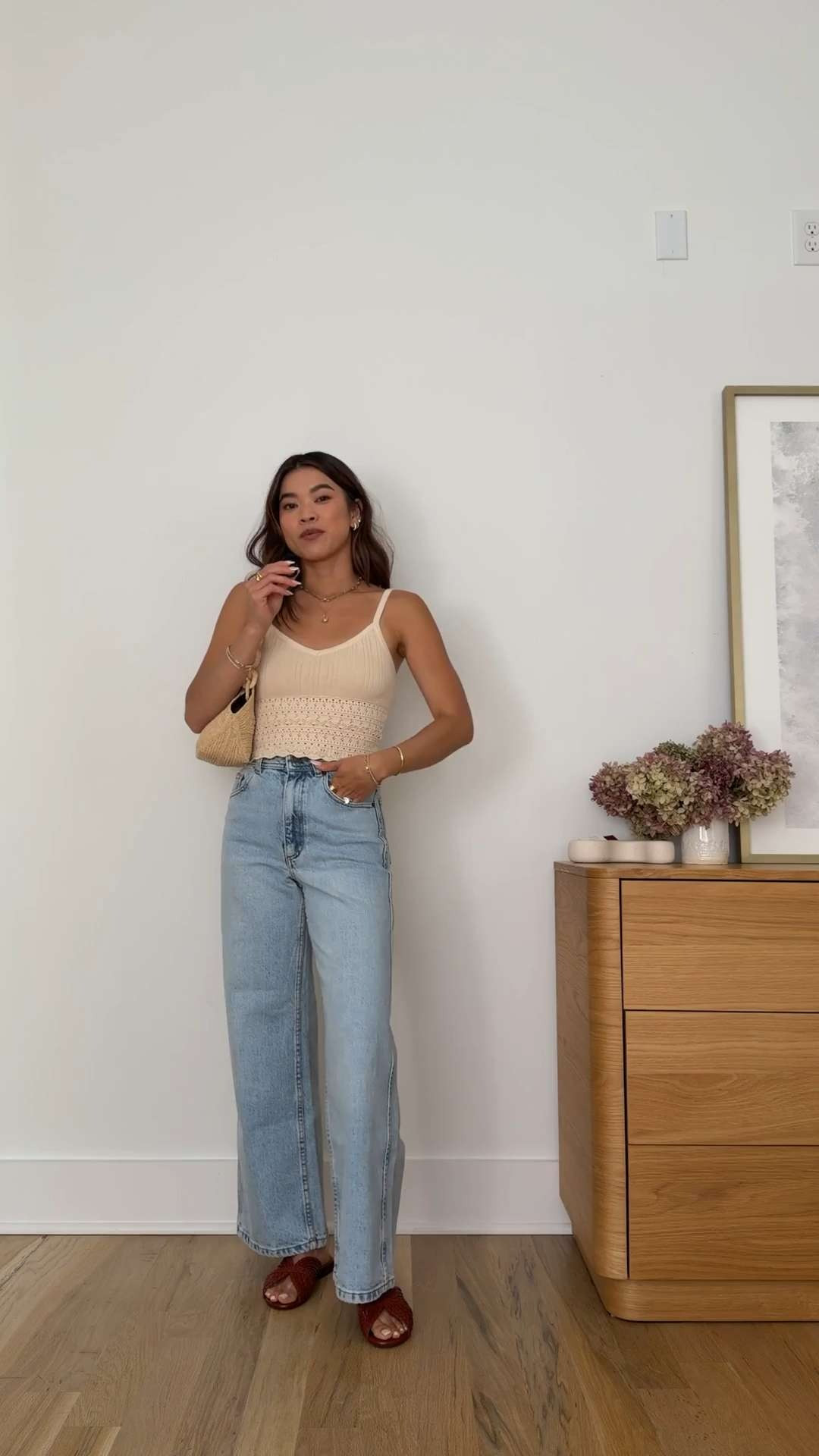 I sized down in these @SEZANE jeans for a more snug fit! I love that they are petite friendly.

Sizing info:
Sezane Arthy Top - Size XXS in Natural Sezane Le Crop Washed- Size 0 in Bleach 

petite fashion, get dressed with me, outfit inspiration, ootd, nashville outfit, Nashville influencer, petite style, vacation style, casual outfits, mom style, petite pants, spring outfits, spring outfit info, spring pants, spring outfit idea, spring top, summer pants, Sezane pants, Summer dress, spring sweater, spring shoes, petite jeans, petite wide leg jeans, Sezane dress, knit top

#LTKSeasonal #LTKPetite #LTKTravel
