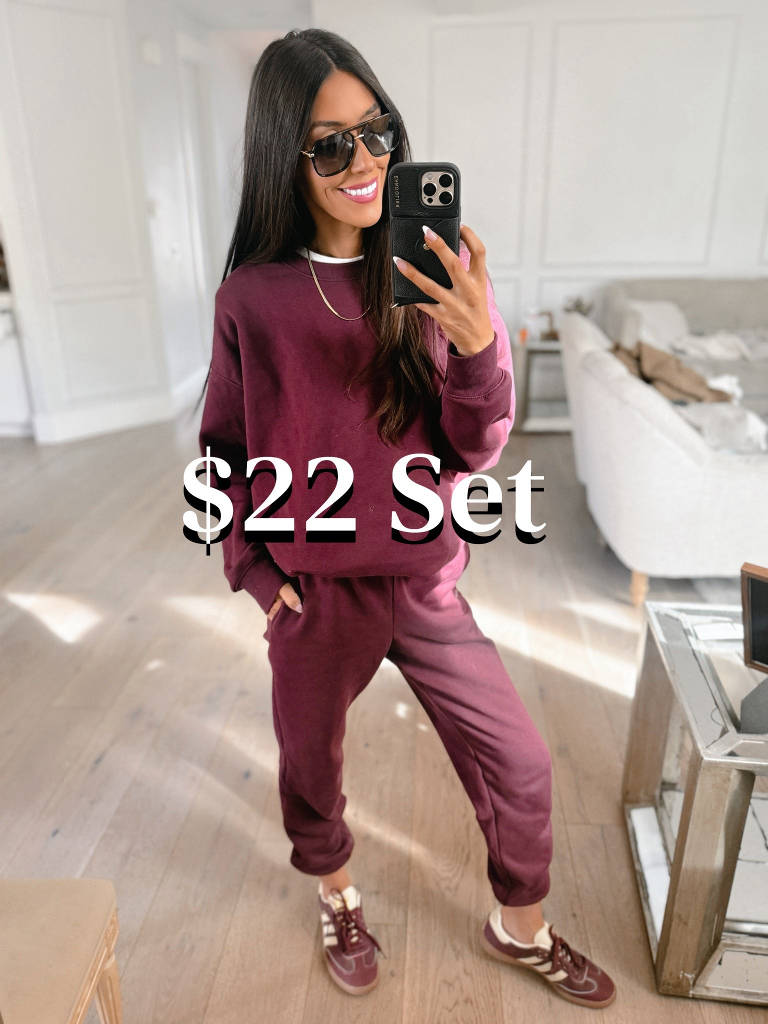 the $22 Walmart matching sweat set in tons of colors 🤎 Cozy, soft, and under $25. Perfect for everyday mom outfits + comfy fall style.
	

	•	$22 sweat set
	•	Walmart matching set
	•	Affordable lounge set
	•	Cozy women’s sweatsuit
	•	Under $25 outfit
	•	Fall athleisure
	•	Winter lounge outfit
	•	Soft fleece matching set
	•	Viral Walmart outfit
	•	Budget-friendly fashion

•	Alo inspired set
	•	Alo vibe outfit
	•	High-end athleisure look
	•	Premium athleisure style
	•	Luxe lounge set
	•	Studio-style sweat set
	•	Elevated athleisure
	•	High-quality lounge look
	•	Athletic luxe outfit
	•	Performance-style matching set
	•	Minimalist athleisure
	•	High-end cozy set
	•	Elevated basics
	•	Luxury look for less
	•	Everyday athleisure outfit
	•	Gym-to-street outfit
	•	Studio-inspired loungewear
	•	Premium matching set
	•	Trendy athleisure outfit
	•	Chic matching sweatsuit

	•	$22 sweat set
	•	Affordable matching set
	•	Cozy lounge set
	•	Walmart lounge set
	•	Walmart matching set
	•	Two-piece sweatsuit
	•	Women’s lounge set
	•	Soft fleece sweat set
	•	Fall matching set
	•	Winter loungewear
	•	Casual comfy outfit
	•	Everyday mom outfit
	•	Neutral sweatsuit
	•	Trendy lounge set
	•	Budget-friendly outfit
	•	Affordable fall fashion
	•	Under $25 outfit
	•	Walmart fall finds
	•	Walmart fashion 2025
	•	Cozy travel outfit
	•	Errand day outfit
	•	Matching set from Walmart
	•	Best Walmart finds
	•	Lounge set in multiple colors
	•	Viral Walmart outfit

Follow my LTK @brittanymaddux on the @shop.LTK app to view this post and get my exclusive app-only content!

#liketkit #LTKSeasonal #LTKGiftGuide #LTKHoliday
@shop.ltk


#LTKCyberWeek #LTKGiftGuide #LTKHoliday