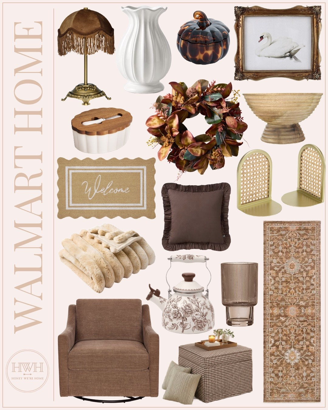 Walmart Home • Fall Decor • Browns & Neutrals

#LTKHome #LTKOver40 #LTKmomlife