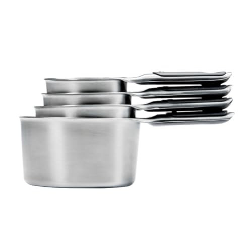 OXO Good Grips 4 Piece Stainless Steel Measuring Cups with Magnetic Snaps | Amazon (US)