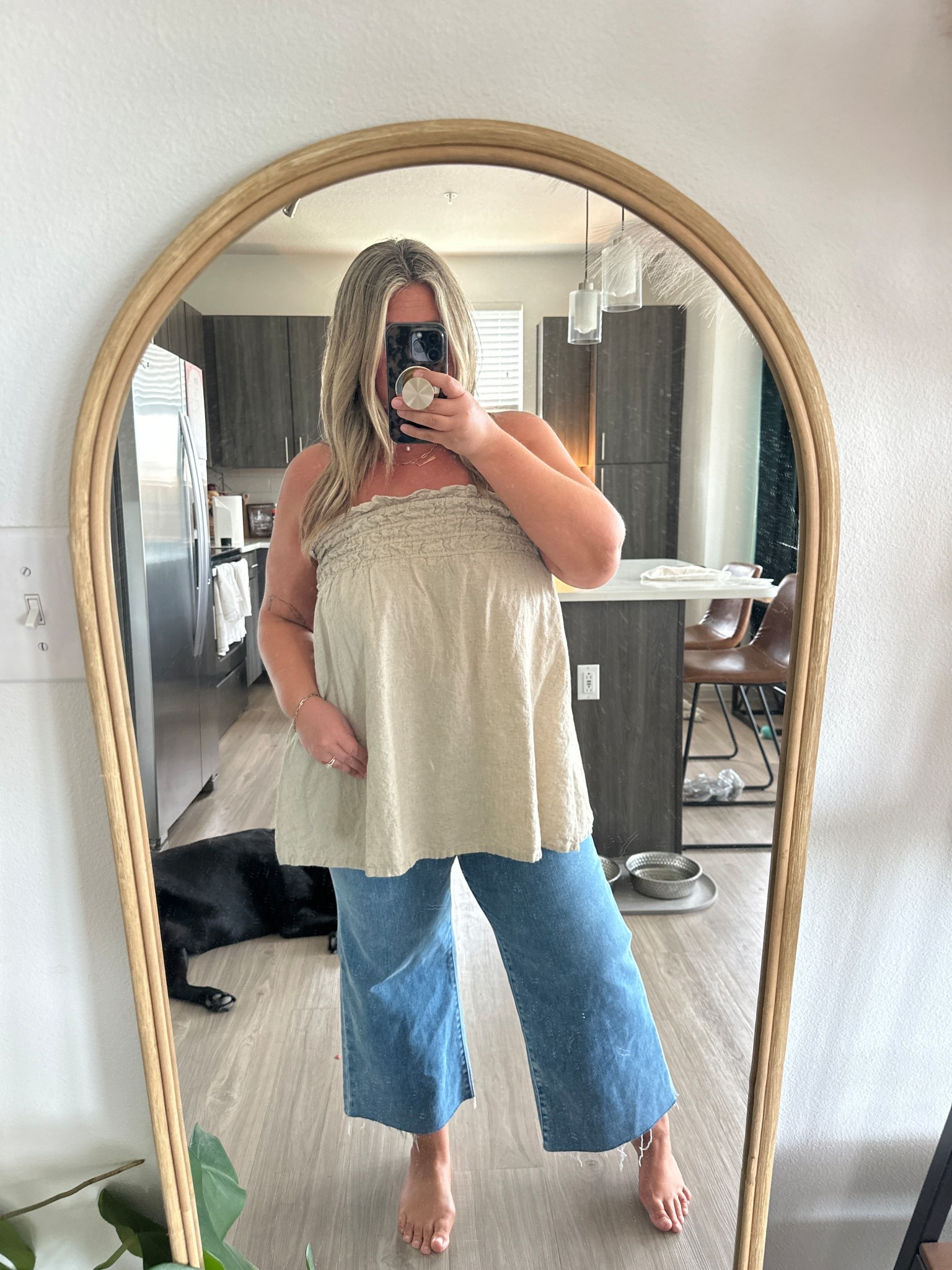 Anthro outfit! Celandine Top XL. Jeans 32 petite