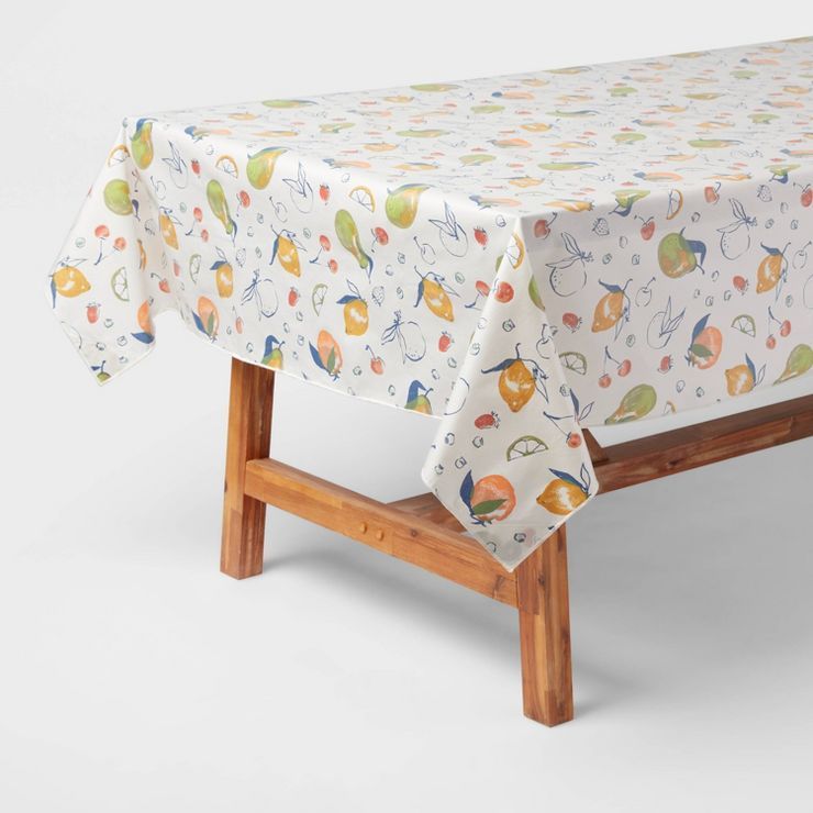 Cotton Fruit Print Tablecloth - Threshold™ | Target