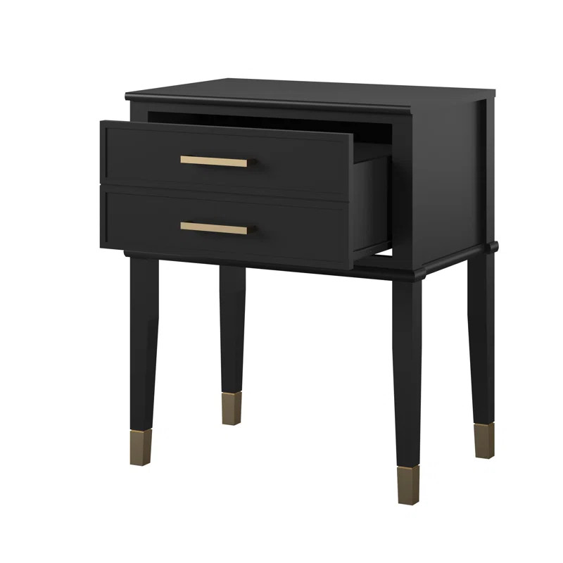 Westerleigh 28.1'' Tall 2 - Drawer Nightstand | Wayfair North America