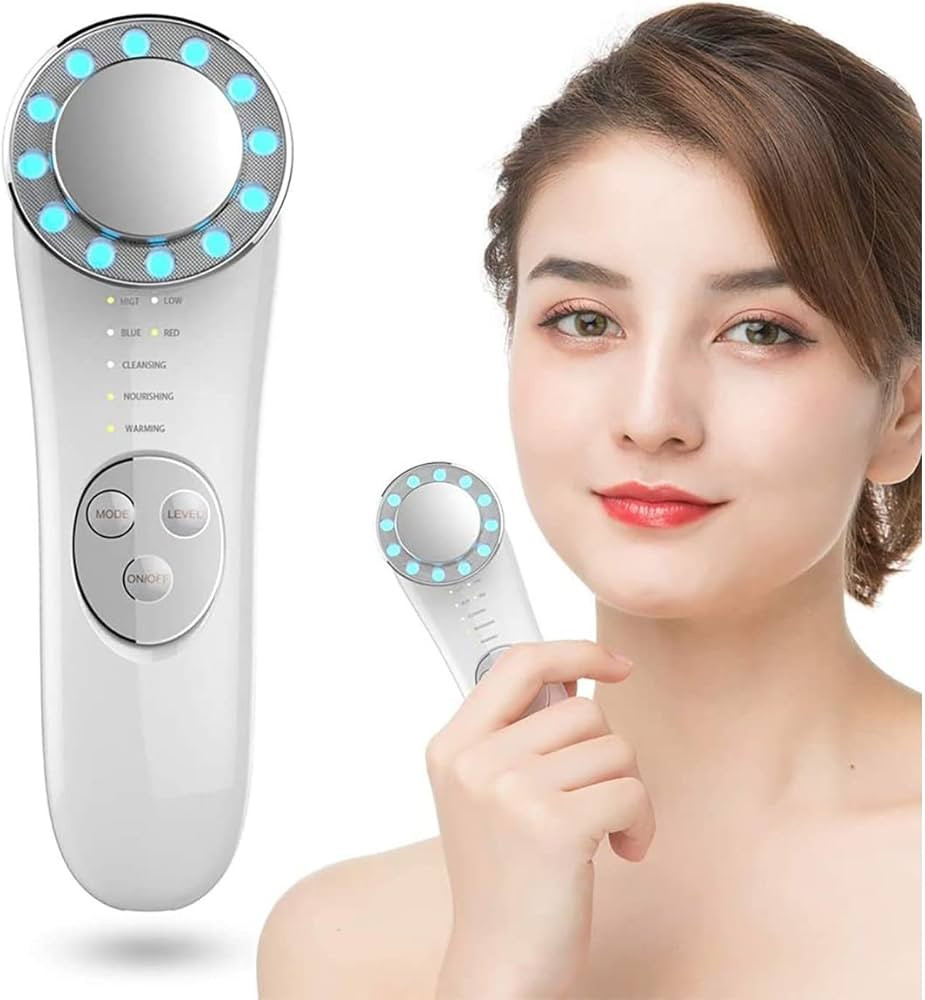Facial Massager, Skin Care Tools 7 in 1 Face Lifting Machine, Galvanic Facial Machine Face Tighte... | Amazon (US)