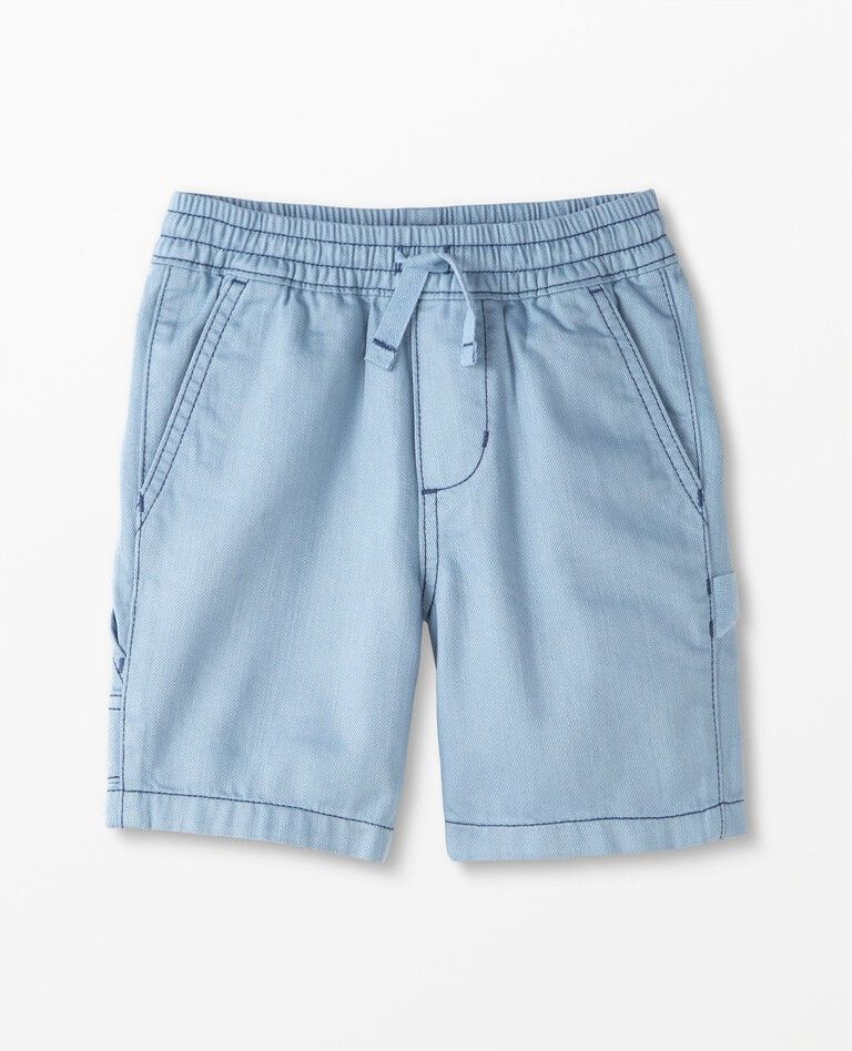 Washed Twill Shorts | Hanna Andersson