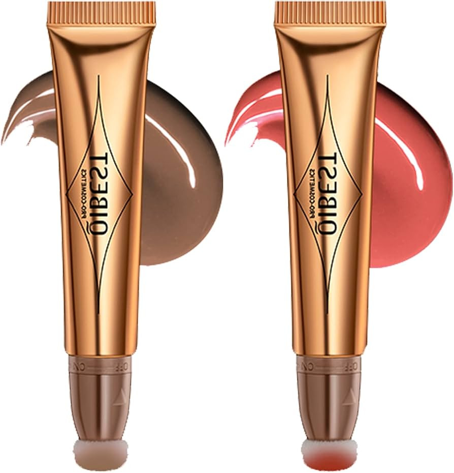 MEICOLY Contour Beauty Wand,Liquid Blush Stick Bronzer Cream with Applicator,Long Lasting Silky S... | Amazon (US)
