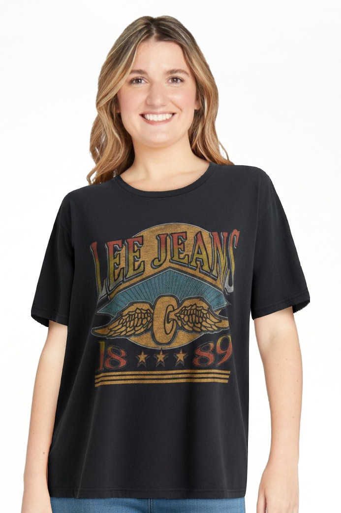 Lee\u00ae Women's Logo Tee, Sizes S-XXL | Walmart (US)
