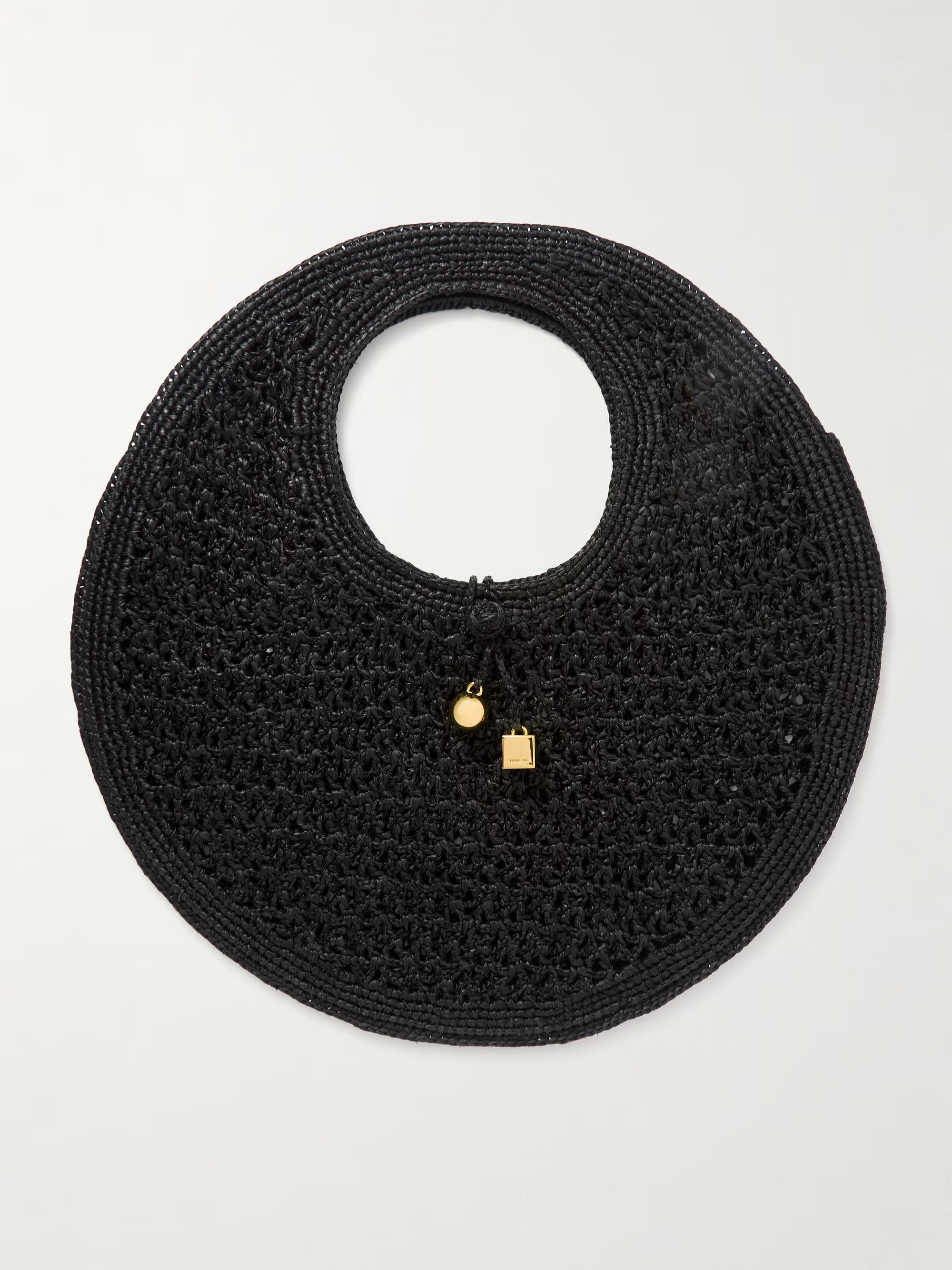 The Rond embellished raffia tote | NET-A-PORTER (UK & EU)