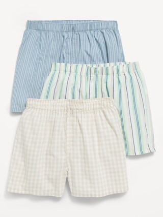 3-Pack Soft-Washed Boxer Shorts -- 3.5-inch inseam | Old Navy (US)