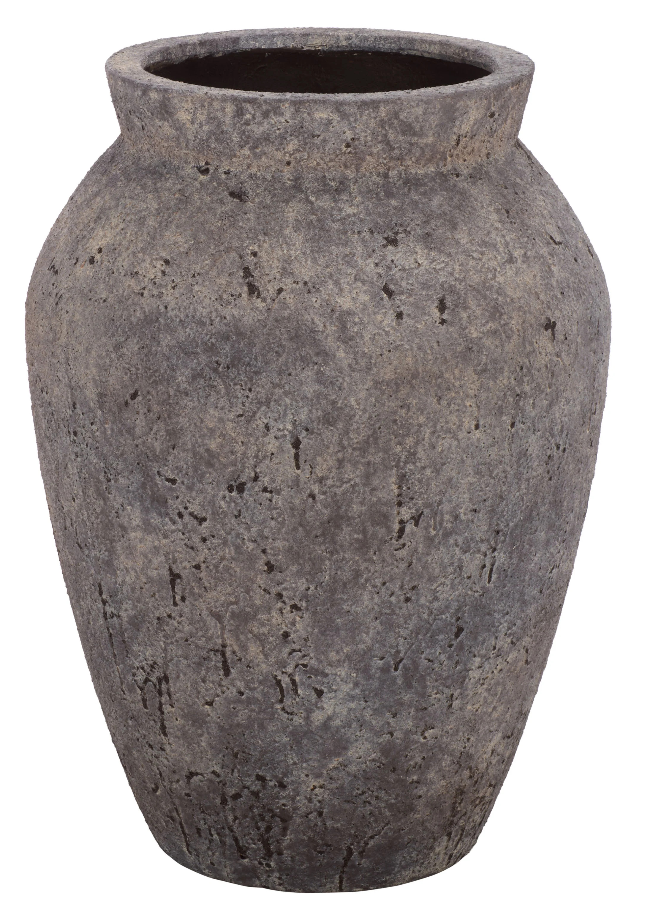 Safavieh Bolton Large Antique Brown Ficonstone Plant Pot | Walmart (US)