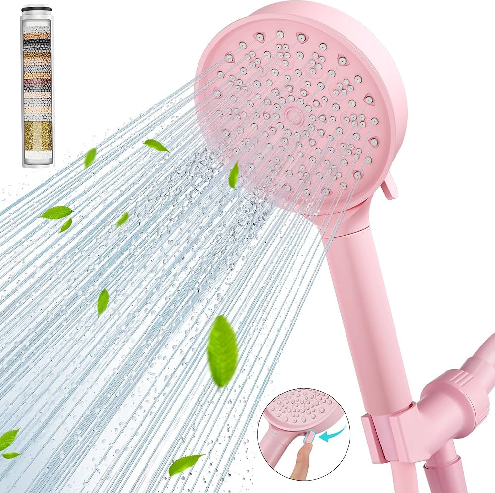 Cobbe Filtered Shower Head with Handheld, High Pressure 6 Spray Mode Showerhead with Filters, Wat... | Amazon (US)
